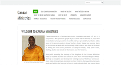 Desktop Screenshot of canaanministries.org